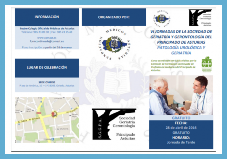 VI Jornadas de la Sociedad de Geriatría y Gerontología del Principado de Asturias